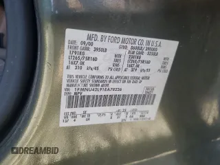 2001 Ford Excursion Limited с VIN 1FMNU42L91EA78236, выставлен на аукционе Copart как лот 77689664 с пробегом 228 761 миль миль и Чистый • Clean title. История ставок и продаж доступна на DreamBid. Изображение 13.