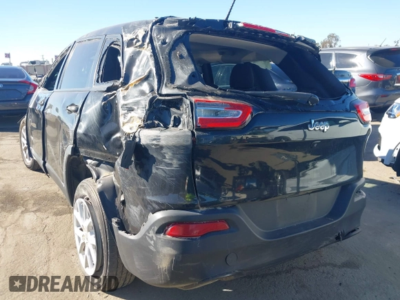 2016 Jeep Cherokee Sport z VIN 1C4PJLAB6GW177544, wystawiony jako IAAI lot #41663433 z przebiegiem 56 291 mil mil oraz . Historia ofert i sprzedaży dostępna na DreamBid. Obrazek 3.