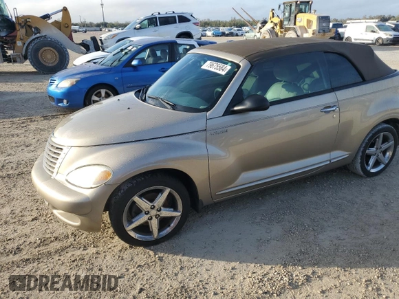 2005 Chrysler PT Cruiser GT with VIN 3C3AY75S25T324436, listed as a Copart auction lot 79675584 with Not Provided miles and Salvage Title. Bid and sale history available at carsss.com. Image 1.