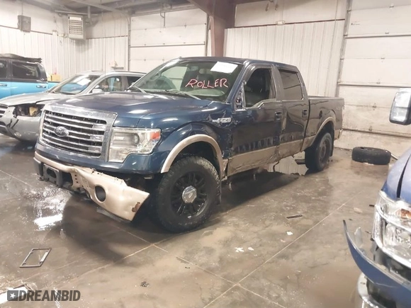 2013 Ford F-150 XL with VIN 1FTFW1EF7DFA74448, listed as a IAAI auction lot 40944246 with 183,001 mi miles. Bid and sale history available at carsss.com. Image 2.