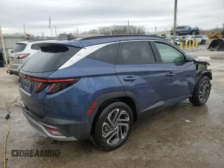 2025 Hyundai Tucson Limited with VIN 5NMJE3DE9SH503395, listed as a Copart auction lot 45580215 with 3,016 mi miles and Salvage Title. Bid and sale history available at carsss.com. Image 3.