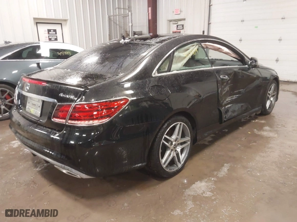 2017 Mercedes-Benz E-Class E 400 with VIN WDDKJ6HB1HF360908, listed as a IAAI auction lot 41501619 with 40,749 mi miles. Bid and sale history available at carsss.com. Image 4.