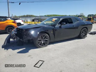 2019 Dodge Challenger R/T Scat Pack z VIN 2C3CDZFJ9KH649496, wystawiony jako Copart lot #52564055 z przebiegiem 44 370 mil mil oraz Szkoda całkowita • Salvage title. Historia ofert i sprzedaży dostępna na DreamBid. Obrazek 1.