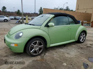 2005 Volkswagen Beetle GLS with VIN 3VWCD31Y15M316435, listed as a Copart auction lot 43012955 with 99,428 mi miles and Salvage title. Bid and sale history available at DreamBid. Image 1.