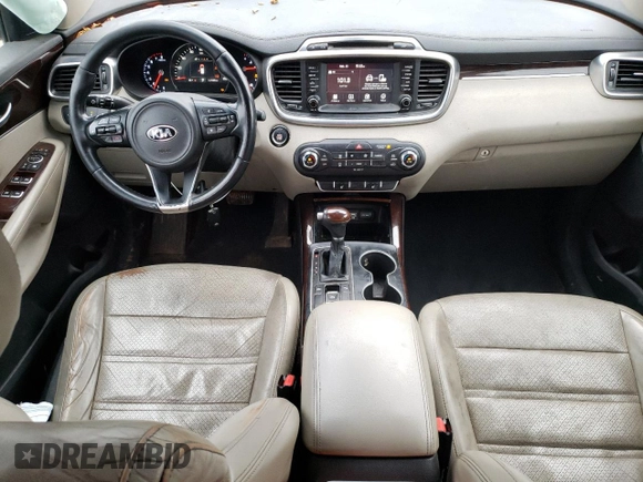 2018 Kia Sorento EX with VIN 5XYPH4A57JG420147, listed as a Copart auction lot 44851075 with 117,185 mi miles and Non repairable. Bid and sale history available at DreamBid. Image 8.