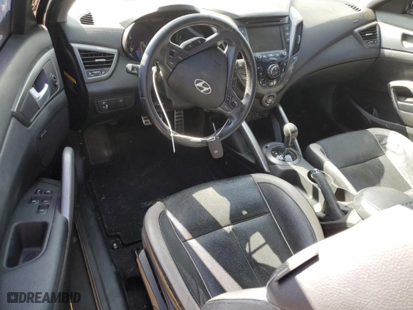 2015 Hyundai Veloster Turbo with VIN KMHTC6AE5FU243513, listed as a Copart auction lot 51278955 with 153,629 mi miles and Clean Title. Bid and sale history available at carsss.com. Image 8.