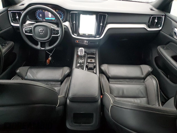 2024 Volvo S60 Plus Black Edition with VIN 7JRL12FH1RG282206, listed as a Copart auction lot 41451055 with 53,336 mi miles and Clean title. Bid and sale history available at DreamBid. Image 8.