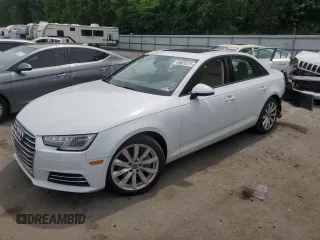 2017 Audi A4 Premium with VIN WAUANAF46HN024871, listed as a Copart auction lot 60620275 with 70,914 mi miles and Salvage title. Bid and sale history available at DreamBid. Image 1.
