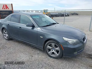 2008 BMW 5 Series 528i with VIN WBANU53558CT05192, listed as a IAAI auction lot 41923224 with 147,098 mi miles and . Bid and sale history available at DreamBid. Image 1.