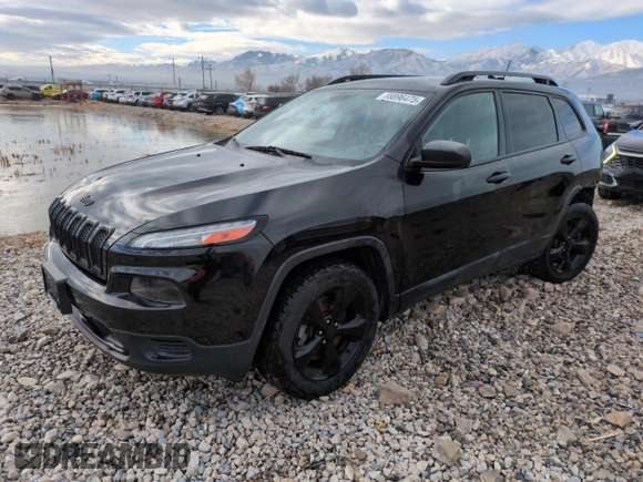 2016 Jeep Cherokee Altitude with VIN 1C4PJMAB8GW375516, listed as a Copart auction lot 88896475 with 73,044 mi miles and Salvage title. Bid and sale history available at DreamBid. Image 1.