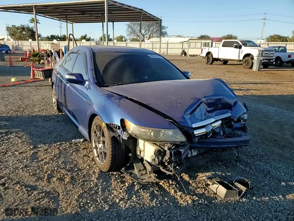 2008 Acura TL Type-S with VIN 19UUA765X8A002128, listed as a Copart auction lot 88341535 with 166,008 mi miles and Salvage Title. Bid and sale history available at carsss.com. Image 11.