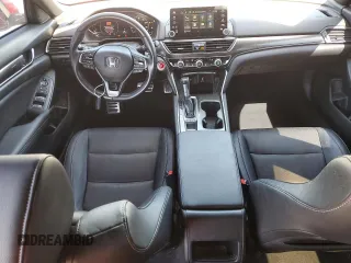 2019 Honda Accord Sedan Sport 1.5T with VIN 1HGCV1F33KA127085, listed as a Copart auction lot 51412665 with 109,165 mi miles and Salvage Title. Bid and sale history available at carsss.com. Image 8.