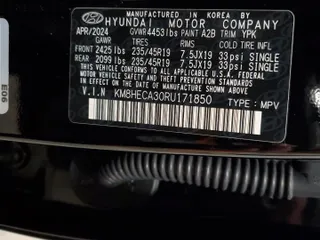 2024 Hyundai Kona Limited with VIN KM8HECA30RU171850, listed as a Copart auction lot 73034154 with 1,105 mi miles and Salvage Title. Bid and sale history available at carsss.com. Image 14.