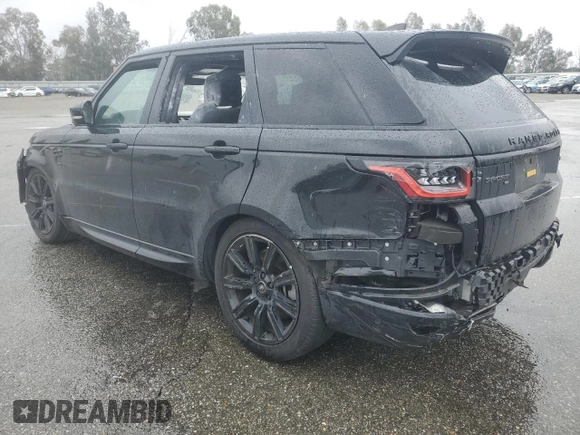 2021 Land Rover Range Rover Sport HSE Silver Edition with VIN SALWR2SU6MA755710, listed as a Copart auction lot 49348185 with 42,871 mi miles and Salvage title. Bid and sale history available at DreamBid. Image 2.