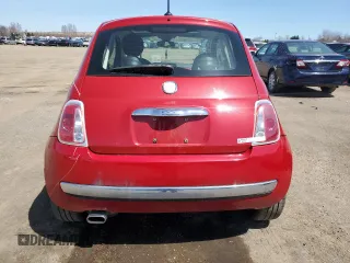 2012 FIAT 500 Lounge with VIN 3C3CFFCR8CT189002, listed as a Copart auction lot 54694095 with 117,497 mi miles and Clean title. Bid and sale history available at DreamBid. Image 6.