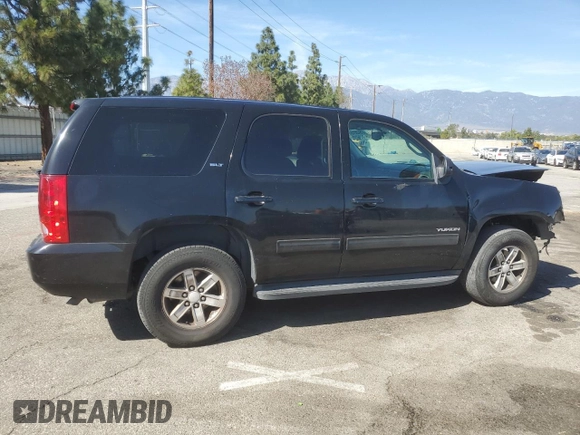 2013 GMC Yukon SLT with VIN 1GKS1CE08DR131196, listed as a Copart auction lot 47642015 with 155,638 mi miles and Salvage Title. Bid and sale history available at carsss.com. Image 3.