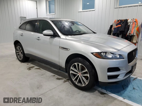2018 Jaguar F-Pace 20d Premium with VIN SADCJ2FN6JA267846, listed as a Copart auction lot 51537415 with 106,335 mi miles and Clean Title. Bid and sale history available at DreamBid. Image 4.