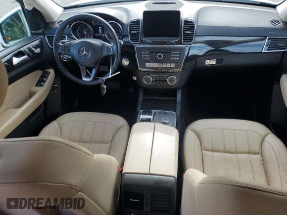 2019 Mercedes-Benz GLS 450 with VIN 4JGDF6EE4KB230991, listed as a Copart auction lot 40618184 with 68,384 mi miles and . Bid and sale history available at DreamBid. Image 8.