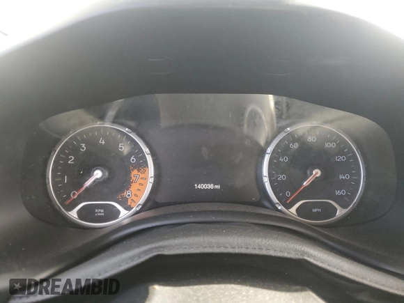 2016 Jeep Renegade Limited with VIN ZACCJADT4GPC68445, listed as a Copart auction lot 47734475 with 140,036 mi miles and Salvage Title. Bid and sale history available at DreamBid. Image 9.