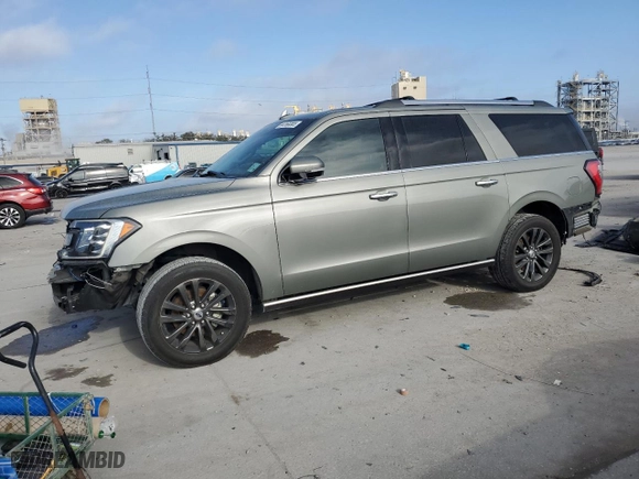 2019 Ford Expedition Max Limited with VIN 1FMJK1KT0KEA75469, listed as a Copart auction lot 44168365 with 99,066 mi miles and Salvage Title. Bid and sale history available at carsss.com. Image 1.