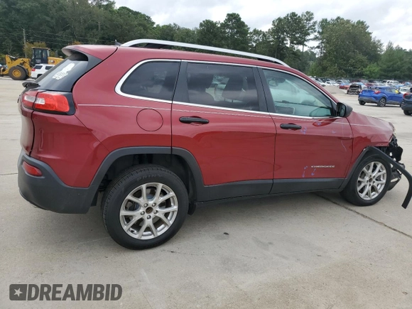 2016 Jeep Cherokee Latitude with VIN 1C4PJLCS9GW233442, listed as a Copart auction lot 71575544 with 220,174 mi miles and Salvage Title. Bid and sale history available at carsss.com. Image 3.