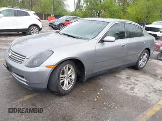 2004 Infiniti G35 w/Leather z VIN JNKCV51F84M719931, wystawiony jako IAAI lot #42105960 z przebiegiem 202 021 mil mil oraz . Historia ofert i sprzedaży dostępna na DreamBid. Obrazek 2.