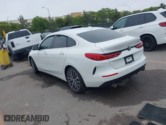 2021 BMW 2 Series 228i with VIN WBA53AK01M7J12347, listed as a IAAI auction lot 42432565 with 52,559 mi miles and . Bid and sale history available at DreamBid. Image 3.