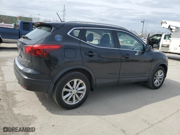 2017 Nissan Rogue Sport SV with VIN JN1BJ1CR1HW121282, listed as a Copart auction lot 49858005 with 70,721 mi miles and Salvage Title. Bid and sale history available at carsss.com. Image 3.
