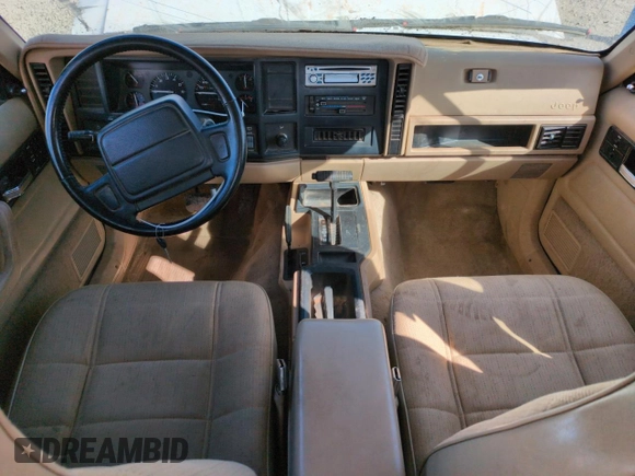 1995 Jeep Cherokee Sport with VIN 1J4FJ68S0SL502065, listed as a Copart auction lot 46431765 with 138,582 mi miles and Salvage Title. Bid and sale history available at carsss.com. Image 8.