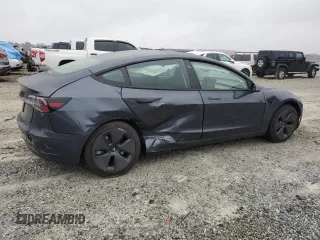 2023 Tesla Model 3 with VIN 5YJ3E1EA4PF641279, listed as a Copart auction lot 46031405 with 35,578 mi miles and Salvage Title. Bid and sale history available at DreamBid. Image 3.