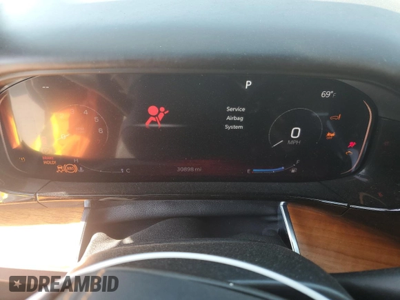 2022 Jeep Grand Wagoneer Series III с VIN 1C4SJVGJ6NS196992, выставлен на аукционе Copart как лот 52117945 с пробегом 30 898 миль миль и Списание • Salvage title. История ставок и продаж доступна на DreamBid. Изображение 9.