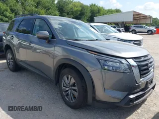 2025 Nissan Pathfinder SV with VIN 5N1DR3BA4SC211228, listed as a IAAI auction lot 42543362 with 14,880 mi miles and . Bid and sale history available at DreamBid. Image 1.