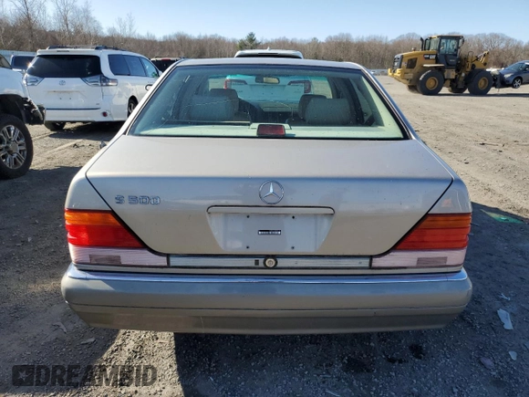 1995 Mercedes-Benz S with VIN WDBGA51E3SA273738, listed as a Copart auction lot 49763925 with 148,066 mi miles and Clean Title. Bid and sale history available at DreamBid. Image 6.