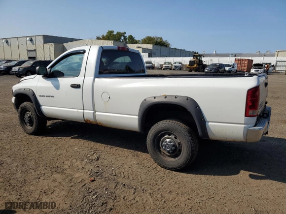 2003 Dodge Ram 2500 ST with VIN 3D7KU26D03G746649, listed as a Copart auction lot 71827854 with 99,813 mi miles and Clean Title. Bid and sale history available at carsss.com. Image 2.