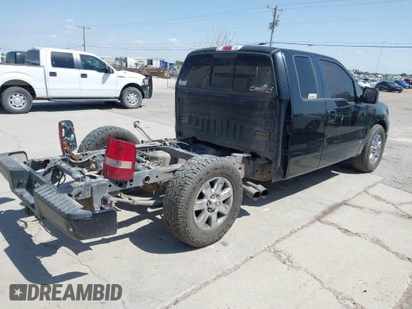 2006 Ford F-150 XLT with VIN 1FTPX14546FA42053, listed as a IAAI auction lot 41997615 with 1 mi miles. Bid and sale history available at carsss.com. Image 4.