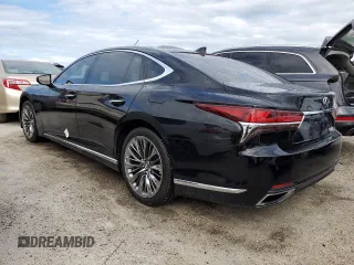 2018 Lexus LS with VIN JTHB5LFF8J5000824, listed as a Copart auction lot 74479734 with 25,959 mi miles and Non Repairable. Bid and sale history available at carsss.com. Image 2.