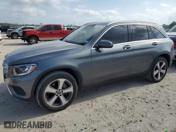 2019 Mercedes-Benz GLC with VIN WDC0G4JB9KV132029, listed as a Copart auction lot 53781225 with 105,750 mi miles and Clean Title. Bid and sale history available at carsss.com. Image 1.
