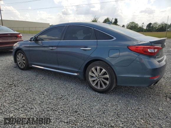 2016 Hyundai Sonata Sport with VIN 5NPE34AF7GH390860, listed as a Copart auction lot 53282325 with 140,947 mi miles and Salvage Title. Bid and sale history available at DreamBid. Image 2.