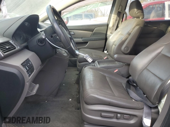 2017 Honda Odyssey Touring с VIN 5FNRL5H99HB013695, выставлен на аукционе Copart как лот 77975504 с пробегом 73 755 миль миль и Списание • Salvage title. История ставок и продаж доступна на DreamBid. Изображение 7.