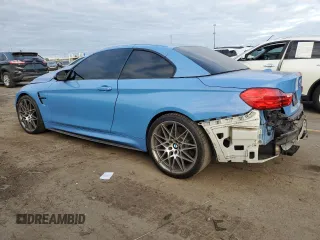 2017 BMW M4 with VIN WBS3U9C31HP971127, listed as a Copart auction lot 74494894 with 65,387 mi miles and Salvage title. Bid and sale history available at DreamBid. Image 2.