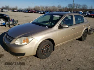 2007 Chevrolet Cobalt LT z VIN 1G1AL55F977293980, wystawiony jako Copart lot #44373975 z przebiegiem 182 636 mil mil oraz Szkoda całkowita • Salvage title. Historia ofert i sprzedaży dostępna na DreamBid. Obrazek 1.
