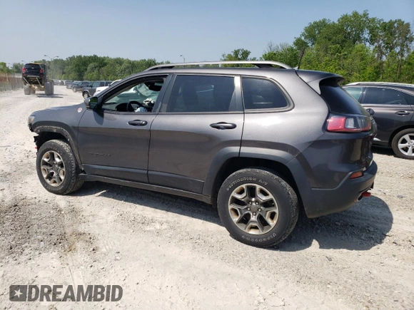 2019 Jeep Cherokee Trailhawk Elite с VIN 1C4PJMBN5KD123705, выставлен на аукционе Copart как лот 58827215 с пробегом 56 913 миль миль и Списание • Salvage title. История ставок и продаж доступна на DreamBid. Изображение 2.
