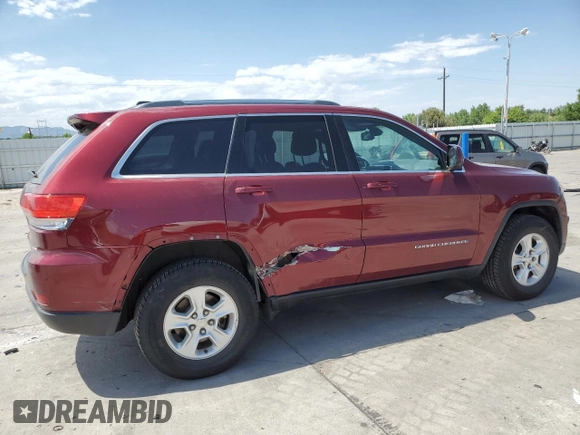 2016 Jeep Grand Cherokee Laredo with VIN 1C4RJFAG8GC413490, listed as a Copart auction lot 62347445 with 104,056 mi miles and Salvage title. Bid and sale history available at DreamBid. Image 3.