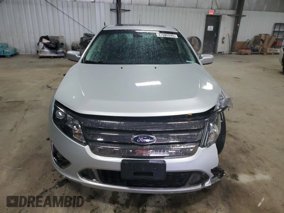 2012 Ford Fusion SPORT with VIN 3FAHP0DC7CR391242, listed as a Copart auction lot 47085245 with 64,003 mi miles and Salvage Title. Bid and sale history available at carsss.com. Image 5.