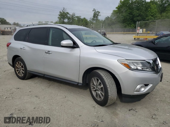 2014 Nissan Pathfinder Platinum with VIN 5N1AR2MM8EC613195, listed as a Copart auction lot 58417025 with 160,109 mi miles and Clean title. Bid and sale history available at DreamBid. Image 4.