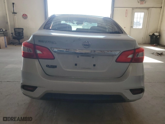 2016 Nissan Sentra S with VIN 3N1AB7AP6GY287737, listed as a Copart auction lot 48529125 with 0 mi miles and Salvage Title. Bid and sale history available at carsss.com. Image 6.