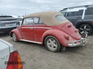 1965 Volkswagen Beetle with VIN 3364004, listed as a Copart auction lot 75647994 with 95,406 mi miles and Salvage Title. Bid and sale history available at DreamBid. Image 2.