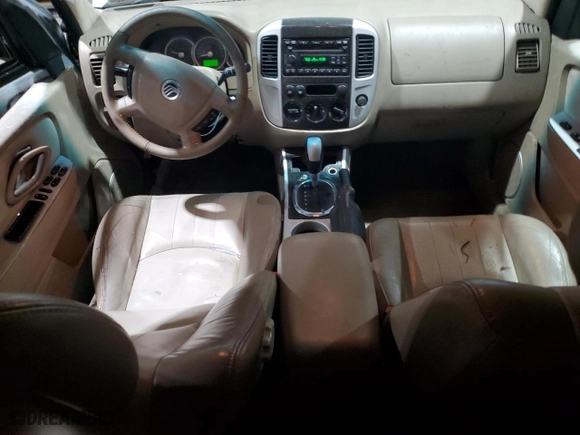 2005 Mercury Mariner Luxury with VIN 4M2CU57185DJ02461, listed as a Copart auction lot 88037255 with 185,037 mi miles and Salvage Title. Bid and sale history available at carsss.com. Image 8.