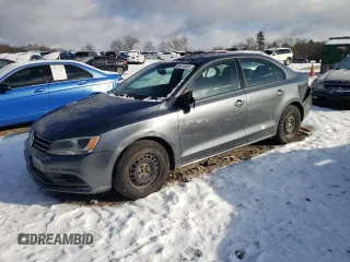 2015 Volkswagen Jetta S with VIN 3VW1K7AJ6FM285420, listed as a Copart auction lot 43416985 with 70,202 mi miles and Clean title. Bid and sale history available at DreamBid. Image 1.