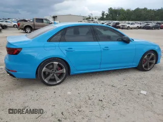 2019 Audi S4 Premium Plus with VIN WAUB4AF42KA065245, listed as a Copart auction lot 64387274 with 43,286 mi miles and Non Repairable. Bid and sale history available at carsss.com. Image 3.